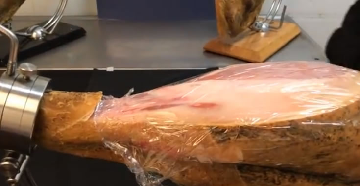 Conservation Jambon Cru Ouvert