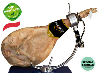 Jambon Serrano Gourmet Etiquette Noire